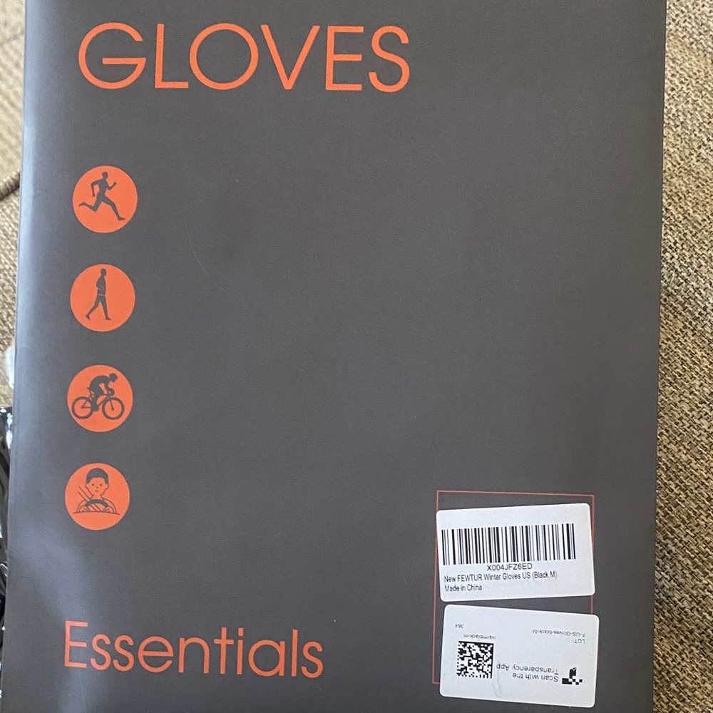 Essentials Gloves - Black Medium - Picture 2 of 5